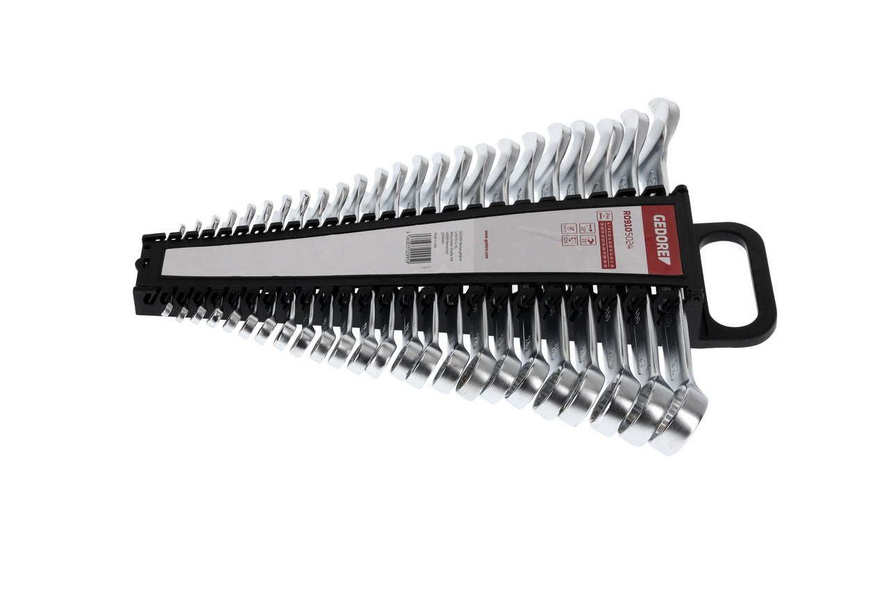 R09105024 - Joc de claus combinades, 6-32 mm, 24 peces