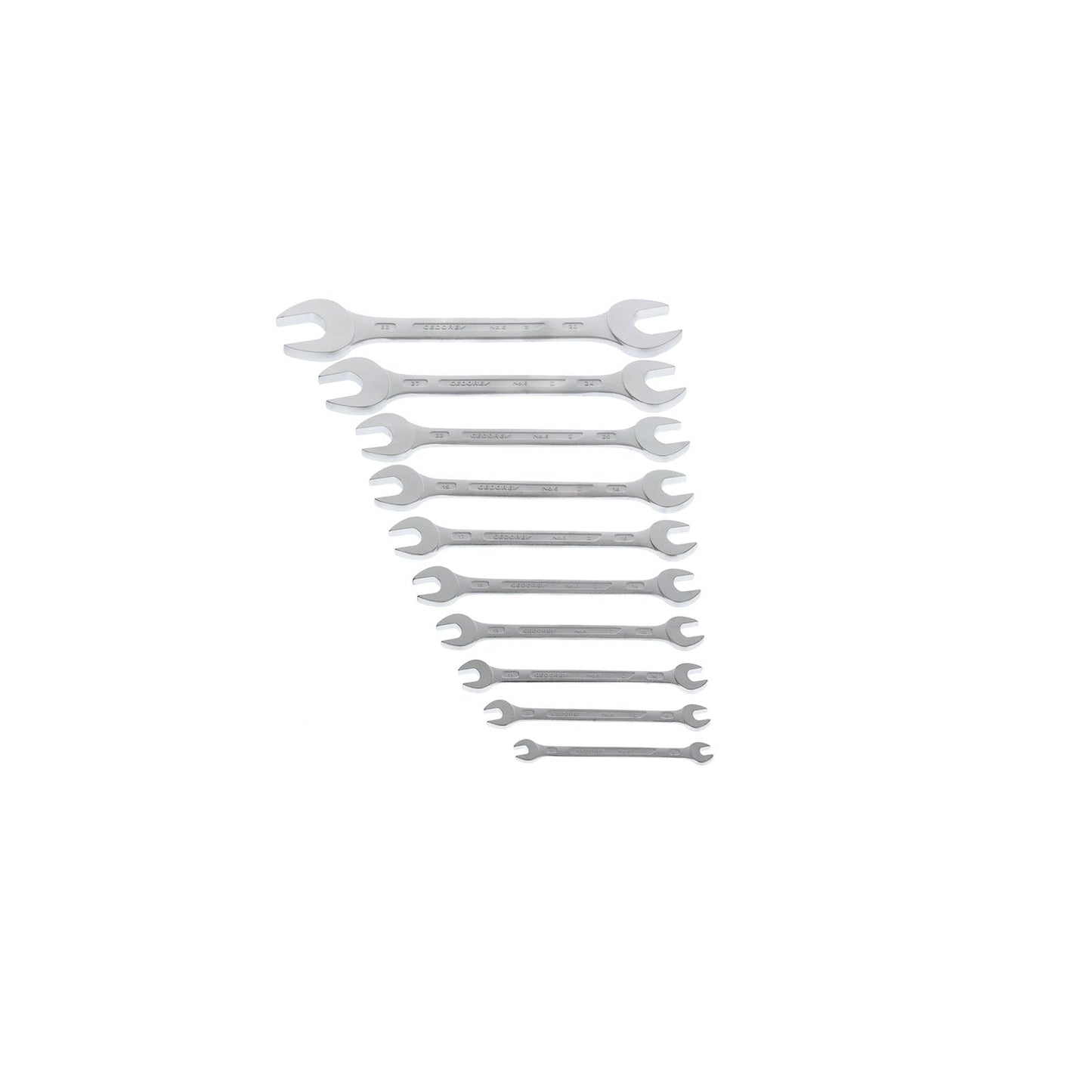 GEDORE 6-100 - Joc de 10 Claus Fixes 2 Boques (6077620)