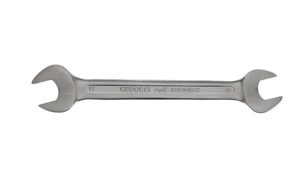 R05101617 - Clau fixa de doble boca oberta 16x17 mm L=205 mm
