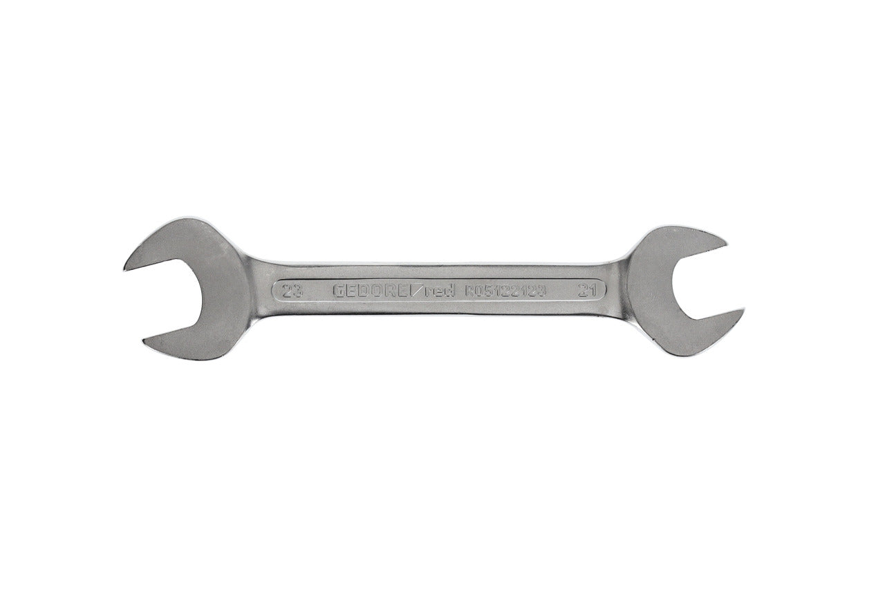 R05122123 - Clau fixa de doble boca oberta 21x23 mm L=212 mm