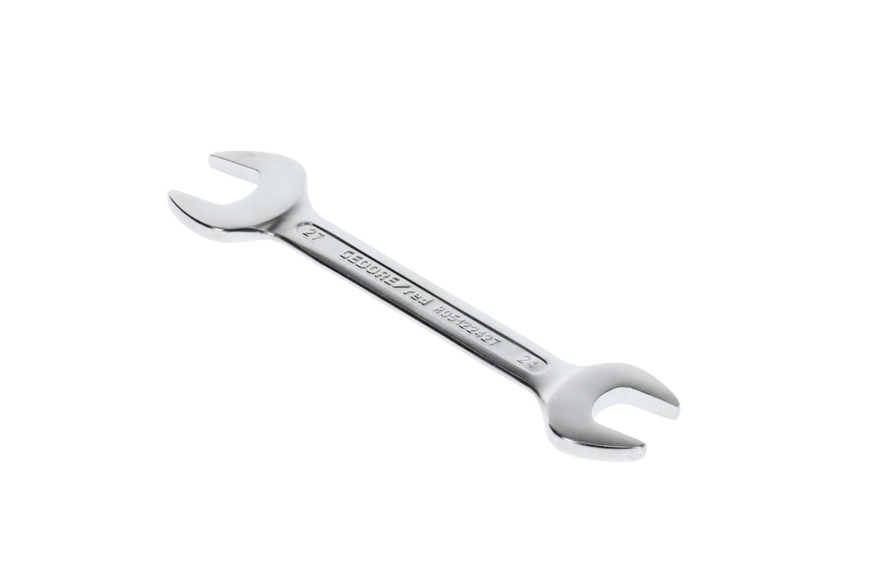 R05122427 - Clau fixa de doble boca oberta 24x27 mm L=245 mm