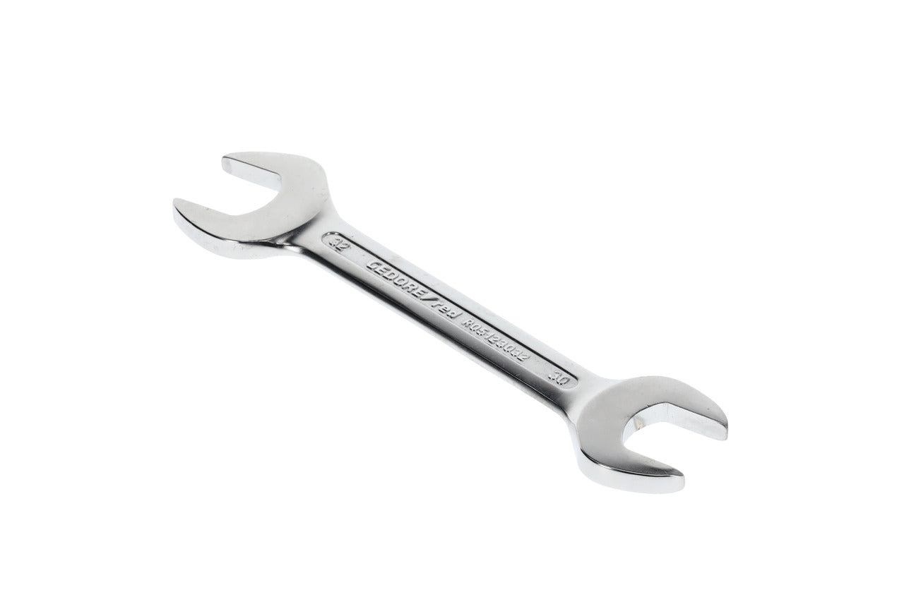 R05123032 - Clau fixa de doble boca oberta 30x32 mm L=259 mm