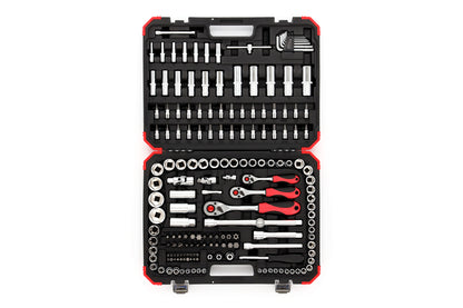 R45603172 - Joc de claus de got 1/4"+3/8"+1/2", 172 peces
