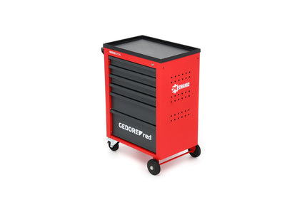 R20150006 - Carro de taller vermell MECHANIC, amb 6 calaixos 910x628x418 mm