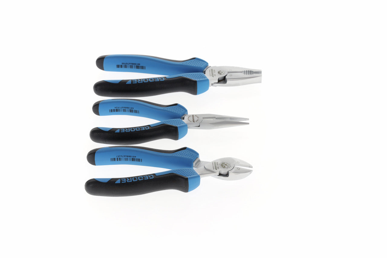 S 8003 JC - Assortiment d'alicates, 3 peces