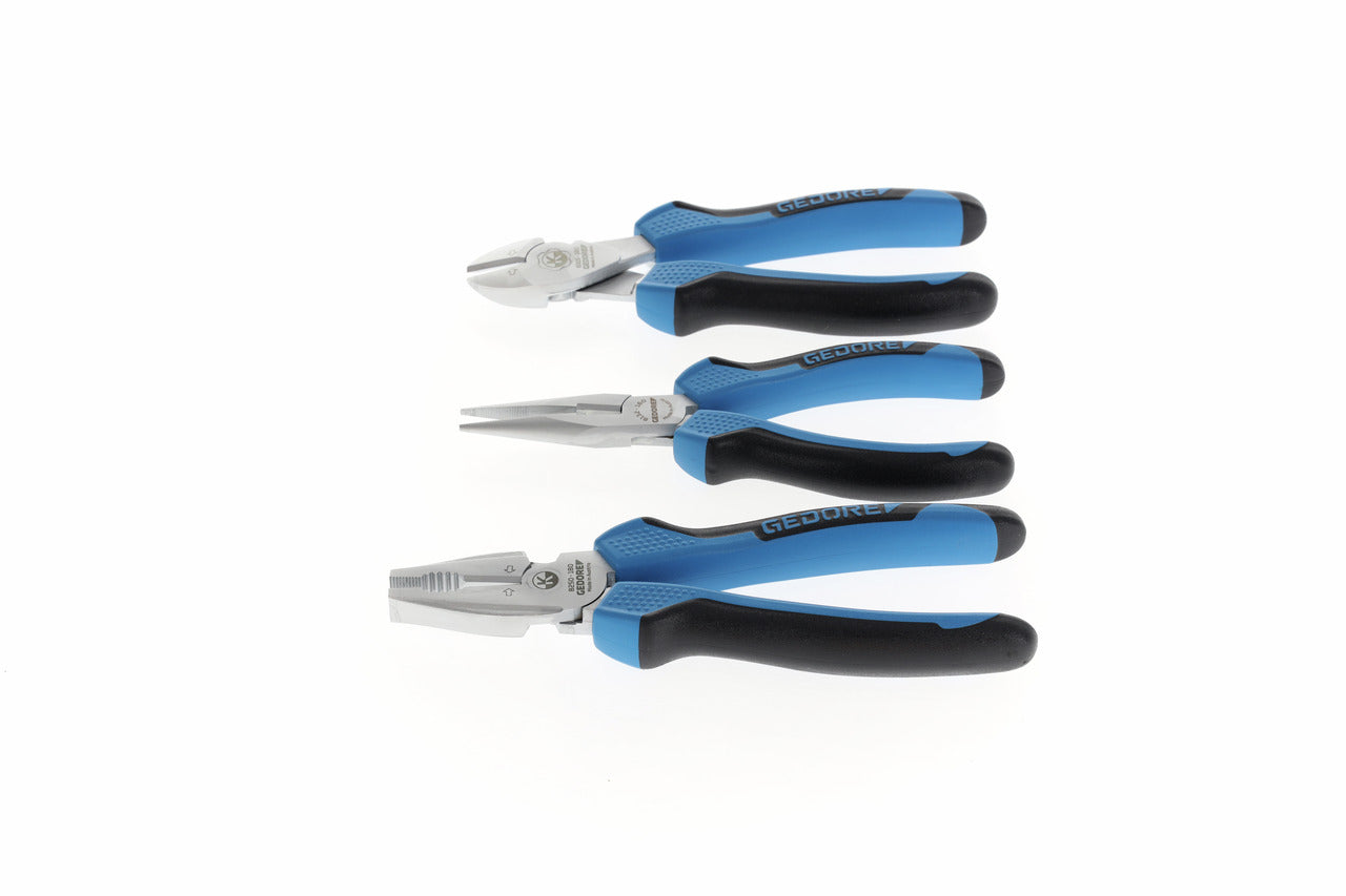 S 8003 JC - Assortiment d'alicates, 3 peces