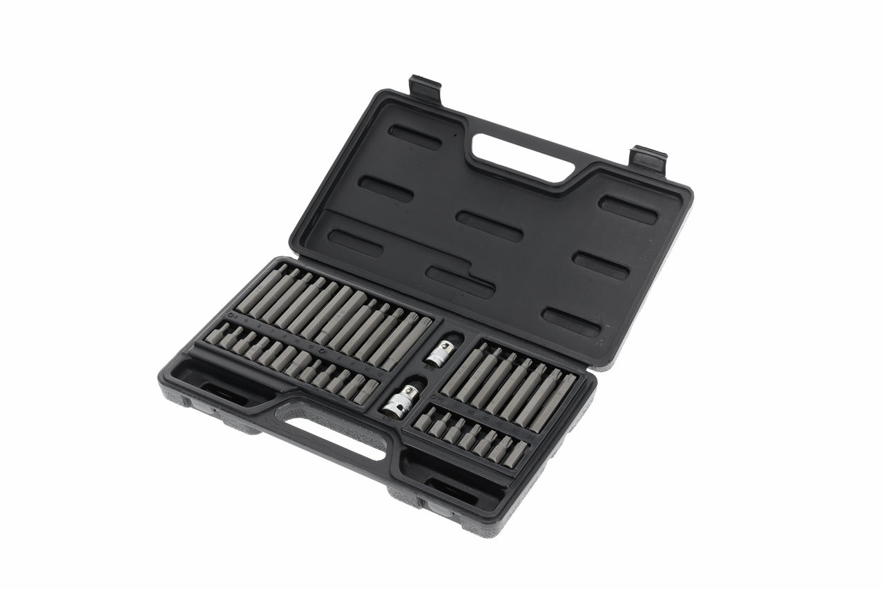 R35003040 - Maletí de puntes d'arrossegament de 10 mm TX+XZN+hexagonal, 40 peces