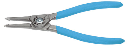 8000 AE - Alicates con puntas reforzadas para anillos circlip exteriores de 3 a 140 mm de diámetro