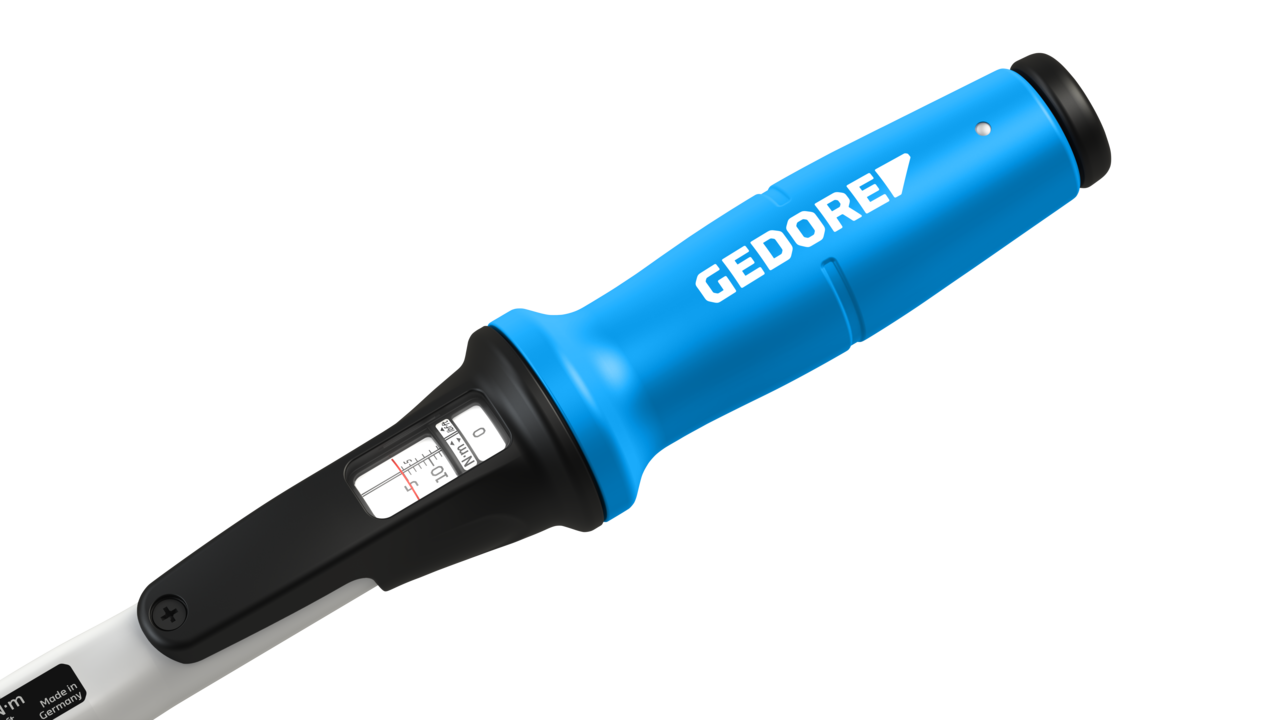 Torcofix K giltza dinamometrikoa 1/4"-ko ardatz karratuarekin eta 5-25 Nm-ko irismenarekin