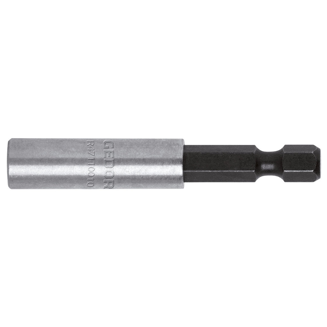 R47110014 - Porta-puntas 1/4" hexagonal x 1/4" hexagonal, magnético L=75 mm