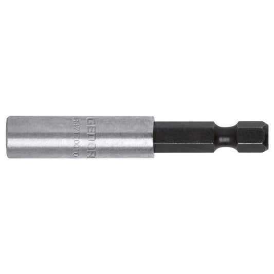 R47110014 - Porta-puntas 1/4" hexagonal x 1/4" hexagonal, magnético L=75 mm