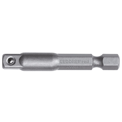 R47110009 - Adaptador d'accionament 1/4" quadrat x 1/4" hexagonal L=50 mm