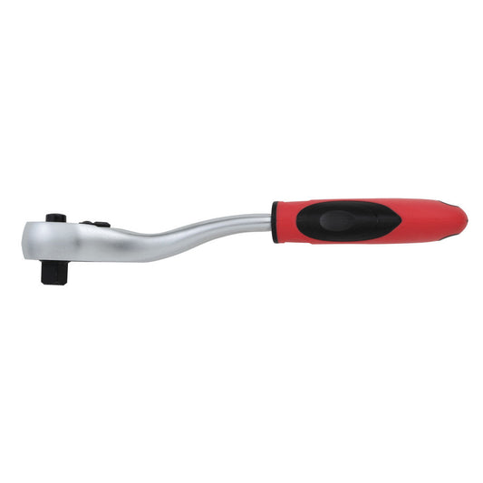 R50050009 - Carraca reversible 3/8", acodada, L=210 mm, ángulo de retorno 5°