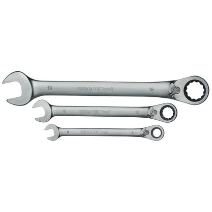R07205005 - Joc de 5 claus combinades de carraca 8-19 mm