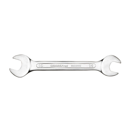 R05121415 - Clau fixa de doble boca oberta 14x15 mm L=150 mm