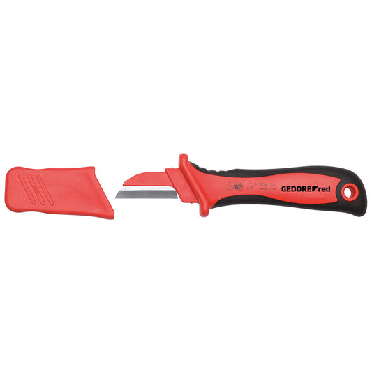 GEDORE red R93220028 - Cuchillo cortacables VDE, hoja L=185 mm