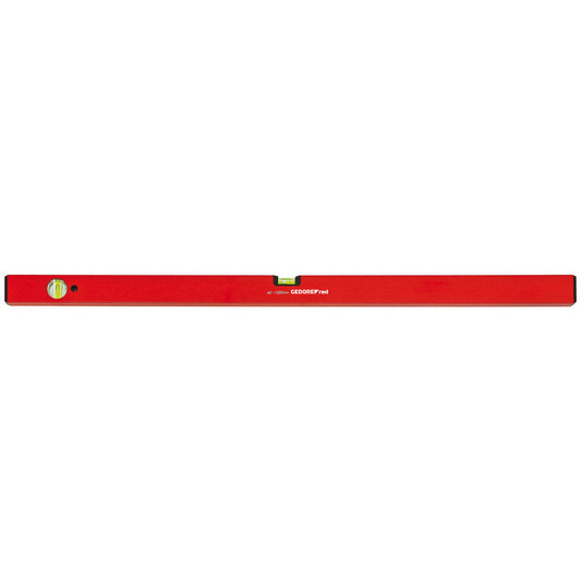 GEDORE red R94100087 - Nivel de burbuja 1 m con cuerpo de aluminio
