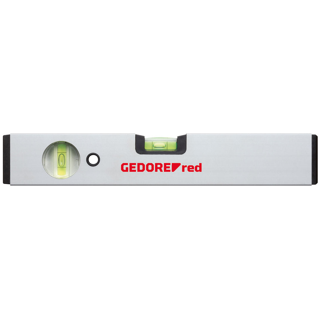 GEDORE red R94100151 - Nivel de agua L=300 mm, 2 x fiolas alu. magn.