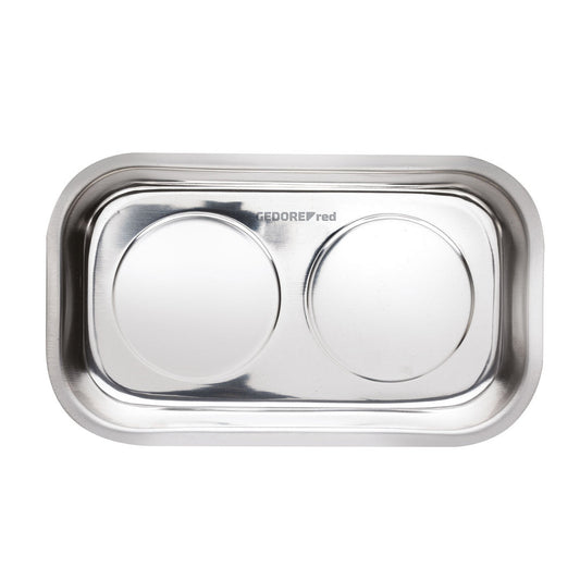 GEDORE red R19102000 - Bandeja magnética de acero, 2 imanes 240 x 140 mm