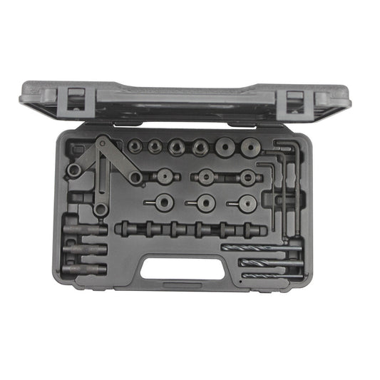 GEDORE red R15203000 - Juego de plantillas para taladrar cabezas de cilindro, 30 piezas