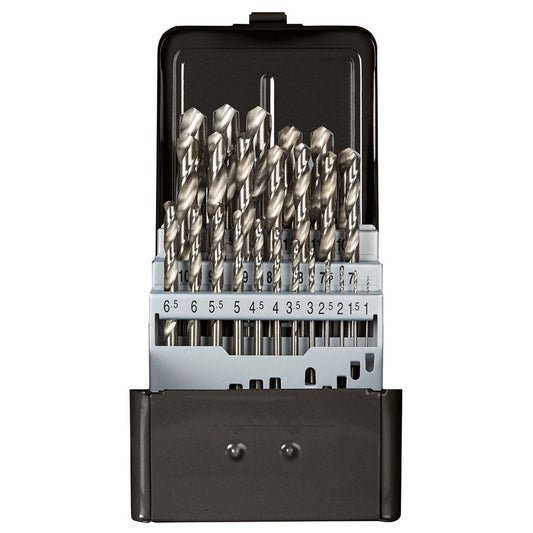 GEDORE red R93510025 - Juego de brocas helicoidales Ø 1-13 mm 0,5 mm incremento 25 piezas