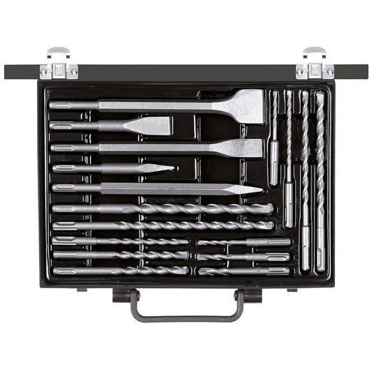 GEDORE red R93550017 - Maleta con juego de brocas y cinceles SDS-PLUS, 17 piezas