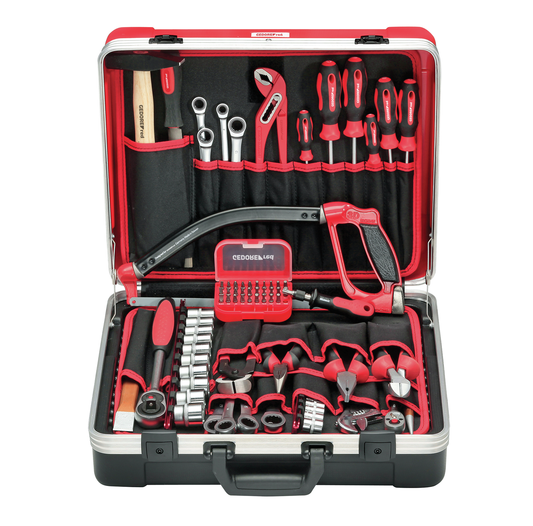 GEDORE red R21650072 - Juego de herramientas BASIC incl. maleta de herramientas, 72 piezas