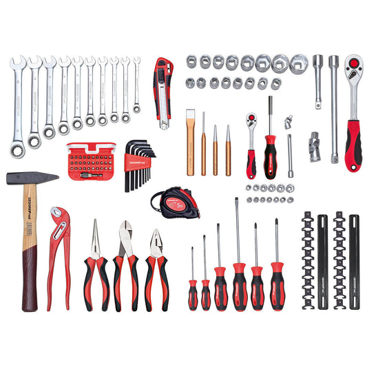 GEDORE red R21000108 - Juego de herramientas ALL-IN, 108 piezas, sin caja