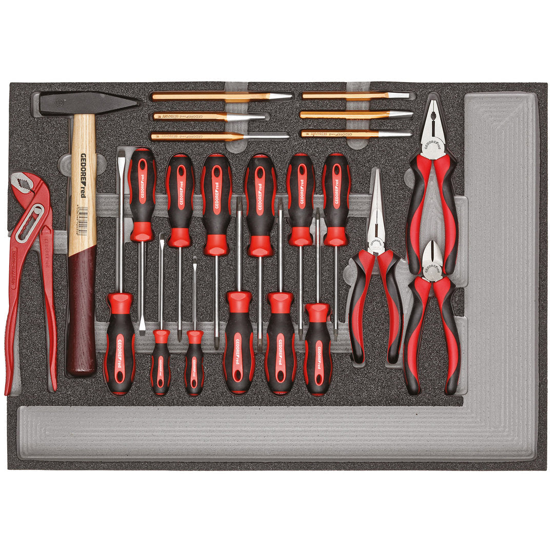 GEDORE red R22350005 - Juego de herramientas BASIC, módulo CT 1/1