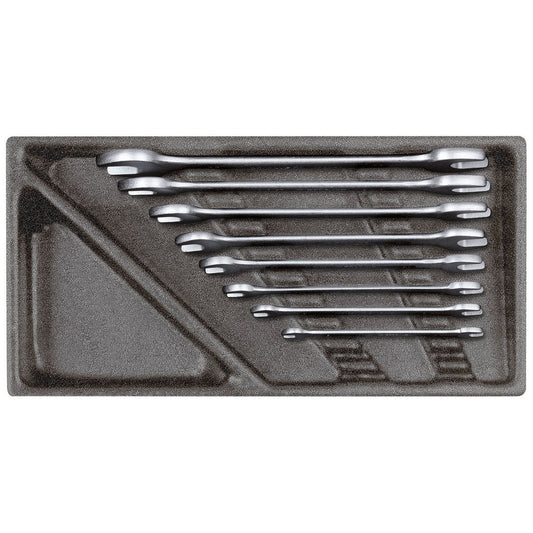 GEDORE red R22150001 - Juego de llaves fijas de doble boca, módulo CT 2/6, 8 piezas