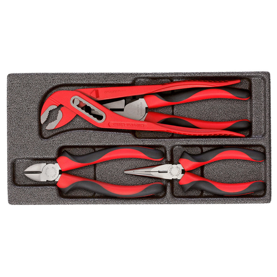 GEDORE red R22150018 - Juego de alicates, módulo CT 2/6, 4 piezas