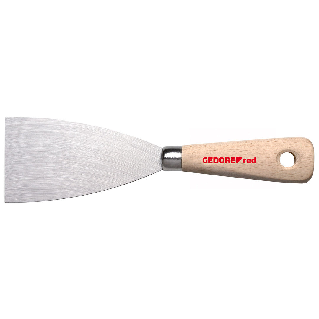GEDORE red R93400060 - Espátula An. 60 mm, mango de madera con agujero