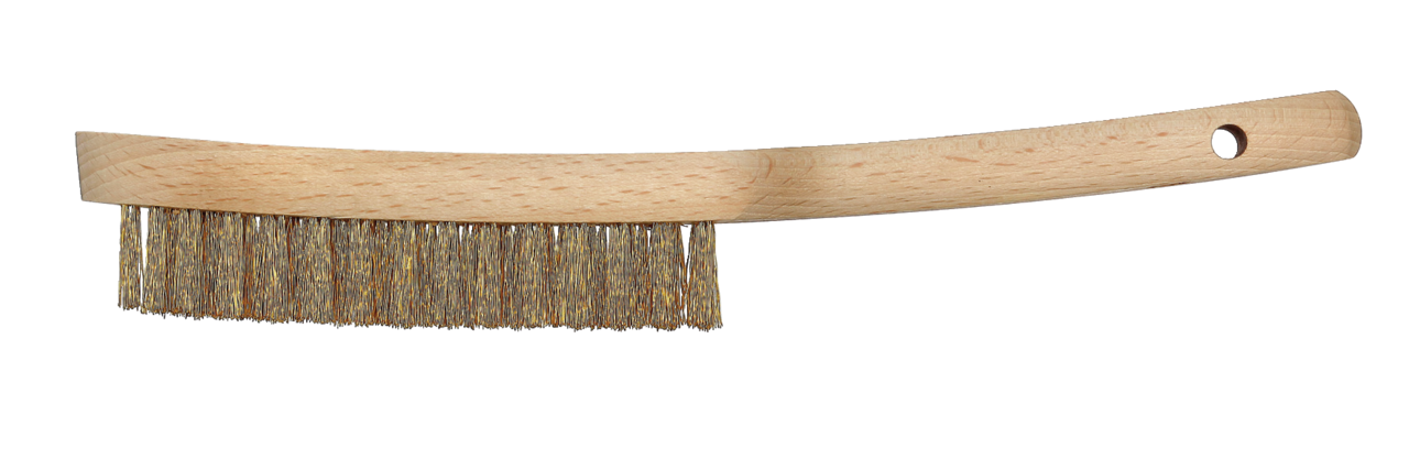 GEDORE red R93700043 - Cepillo metálico, 3 hileras, L=290 mm, mango de madera