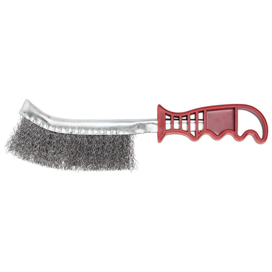 GEDORE red R93710143 - Cepillo metálico, 3 hileras, L=250 mm, mango de plástico