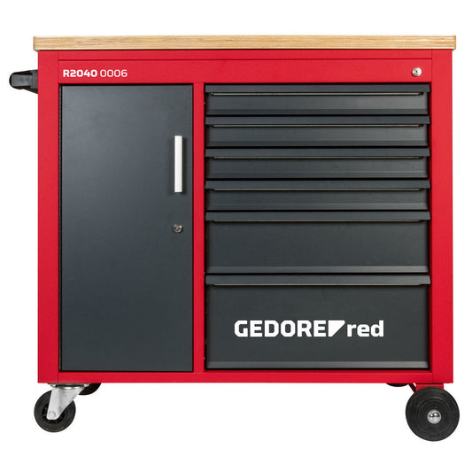 R20400006 - Banco de trabajo móvil MECHANIC, con 6 cajones 988x431x935 mm