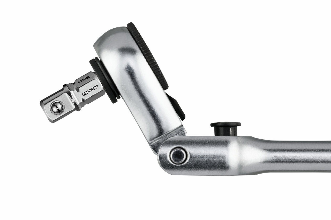 GEDORE 671 M-003 - Set de carraca para puntas multifunción, 3 piezas