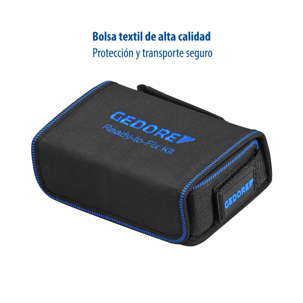 TC 666-MK-043 - Ready to Fix Kit - Kit de 43 puntes 1/4"