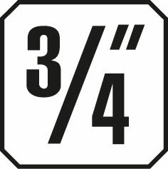 KL-1023-080 - Clau de got per a càpsula de roda i femella d'eix, octogonal, 80mm (waf)