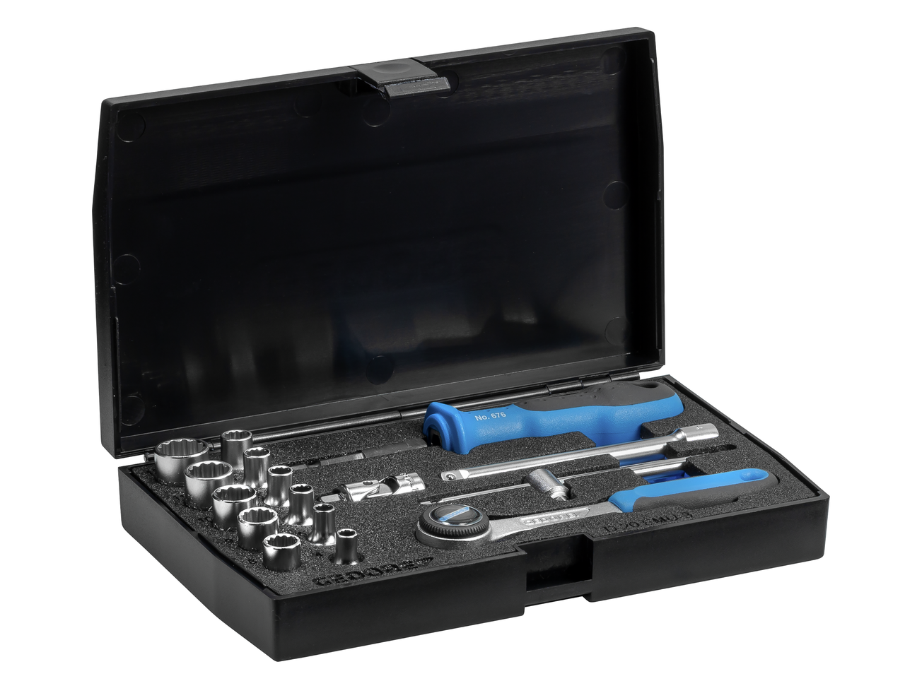 Juego de Vasos Unit Drive 1/4" , 17 piezas