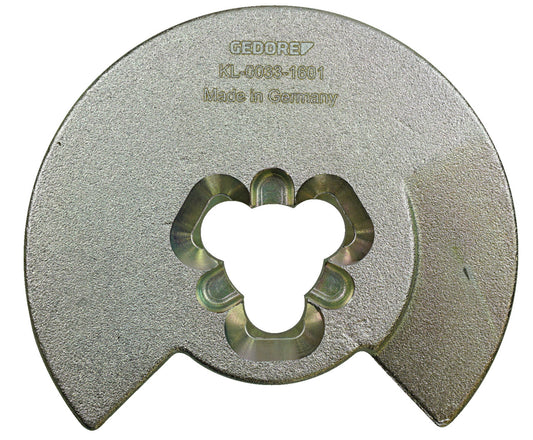 GEDORE Automotive KL-0033-1601 - Tamaño de la placa de presión. 0A con cerradura