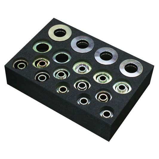 Gedore Automotive KL-0039-160 E - Juego de manguitos de presión/soporte, cortos, Ø 30-90mm