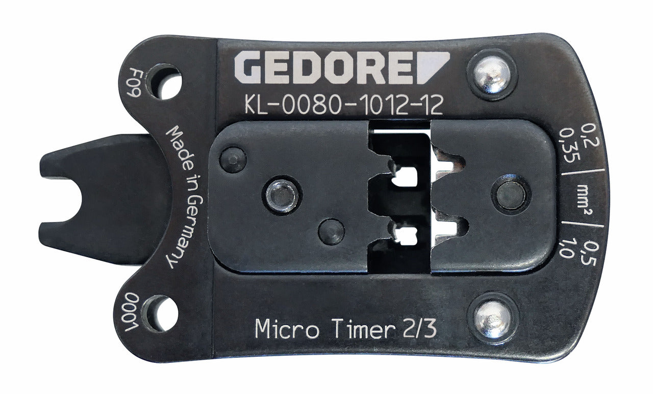 GEDORE Automotive KL-0080-1012-12 - Accesorio de pinza de crimpado MicroTimer 2/3