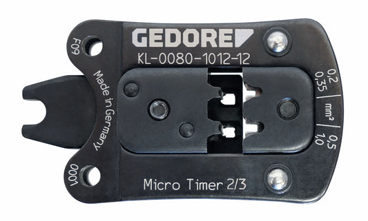 GEDORE Automotive KL-0080-1012-12 - Accesorio de pinza de crimpado MicroTimer 2/3