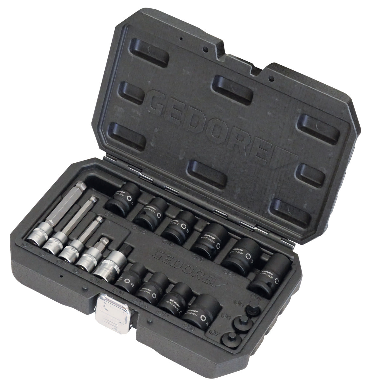 KL-0112-92 K - Joc d'eines per a pinces de fre, incl. clau especial per RS/Q7, 18 peces