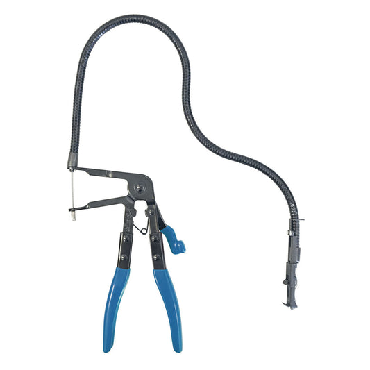 Gedore Automotive KL-0121-21 A - Alicates para abrazaderas de manguera con mando a distancia (semirrígido)