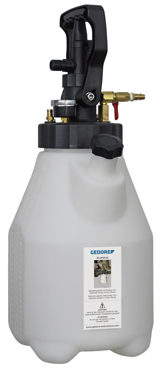 GEDORE Automotive KL-0124-4311 - Contenedor (12l) con bomba