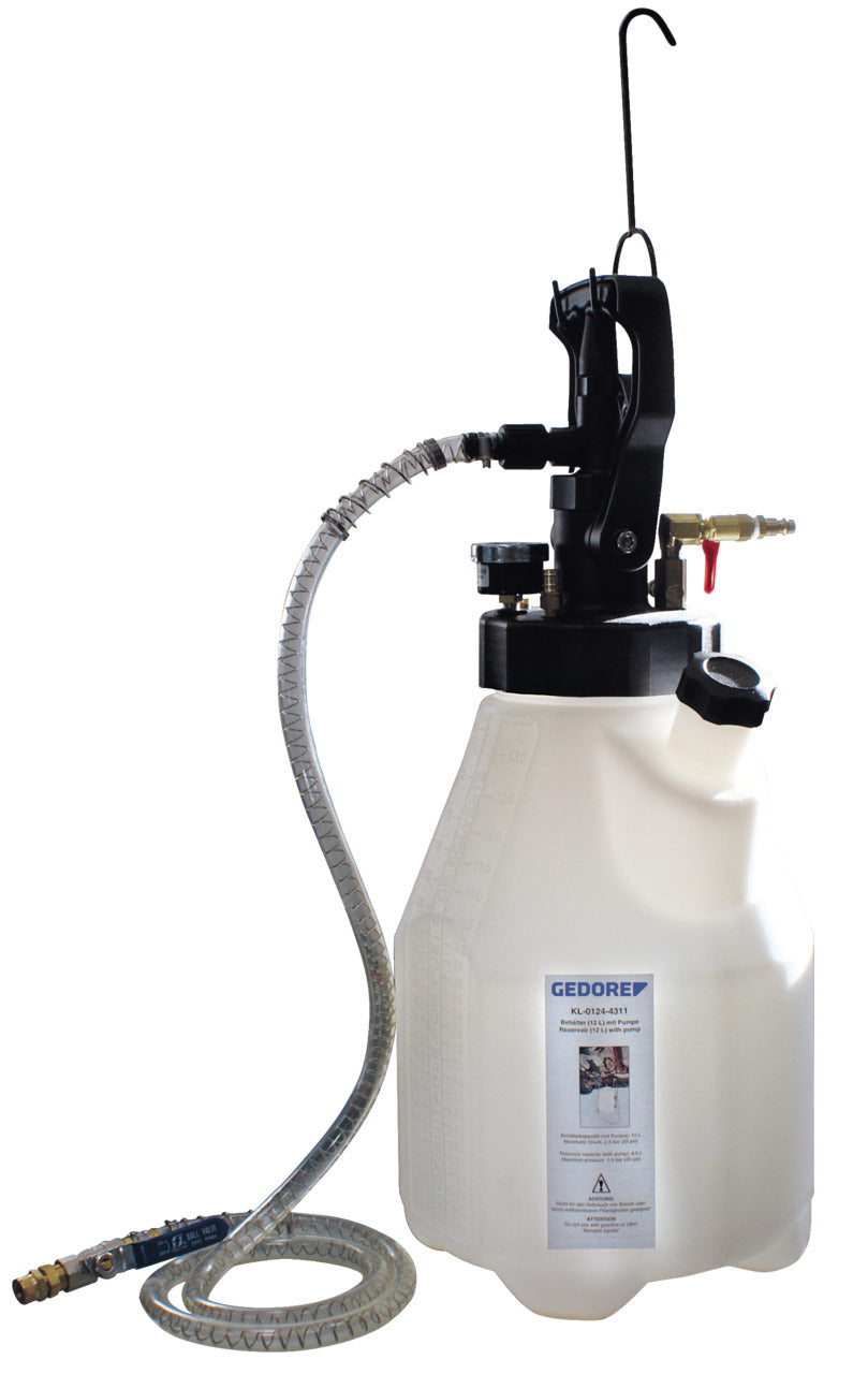 KL-0124-43 - Bomba de aceite con depósito, 12 litros