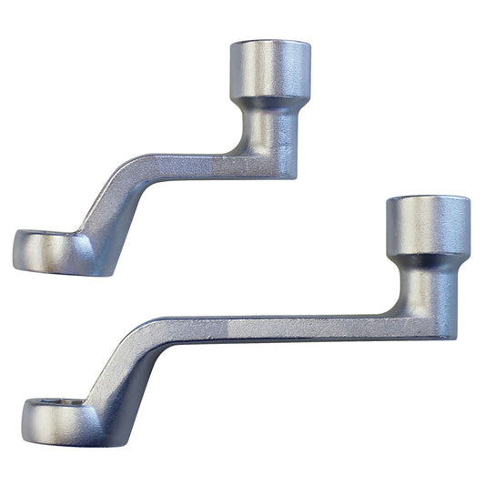 Gedore Automotive KL-0231-40 - Juego de llaves de vaso para filtro de aceite, acodado, Tamaño (waf) 24mm, 1/2", DSG