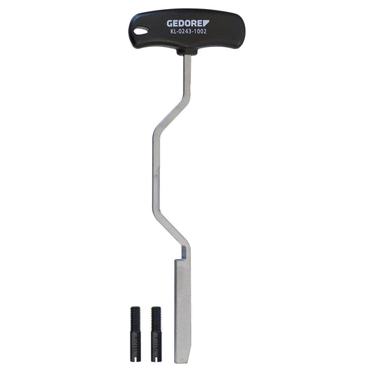 Gedore Automotive KL-0243-10 - Palanca de fijación con pasador guía