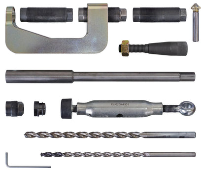 KL-0250-43 KB - Kit de herramientas de taladrado para pernos de puntal, Grupo VAG
